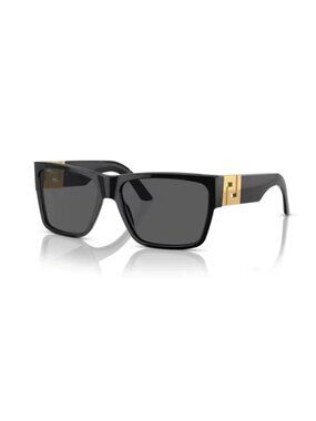 Versace Men's VE4296 Sunglasses Black/Gray 59mm